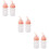 6Pièces Range Lait Poudre Bébé Rose Triple Couche Empilable 11