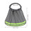 6Pcs Grey Hard Hat Visor Neck Shade Polyester Outdoor Cover 3