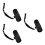 3Pcs Black Monocular Optical Telescope 10x25 Compact Scope 2