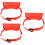 3Pièces Fixation Murale Cylindre Gaz Rouge PP Robuste 8