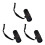 3Pcs Black Monocular Optical Telescope 10x25 Compact Scope 3