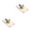 2Pcs 3D Easter Cards Multi Cutout Bunny Eggs Flowers Greeting 4