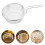 2Pcs Stainless Steel Pasta Basket Spoon with Easy Grip Handle 10