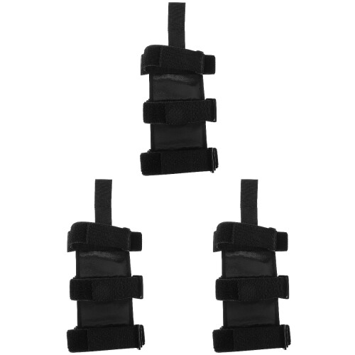 3Pcs Fire Extinguisher Holder Strap Black Nylon for Vehicle Use 2