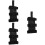 3Pcs Fire Extinguisher Holder Strap Black Nylon for Vehicle Use 7