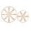 8Pcs Wooden Wick Centering Tools Beige Candle Making Aid Stable Holder 1