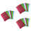 120Pcs Lightweight Plastic Clip Board with Wall Hook for Office Use 6