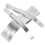 90Pcs Silver Stainless Steel Window Screen Frame Clips for Secure Hold 2