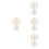8Pcs Wooden Wick Centering Tools Beige Candle Making Aid Stable Holder 4