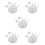 45Pcs Hanging Metal Targets Thick Steel Plates Convenient Training Use 8