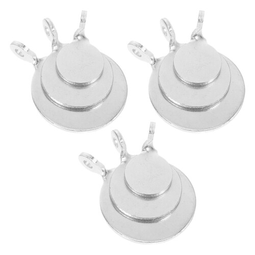 45Pcs Hanging Metal Targets Thick Steel Plates Convenient Training Use 2