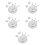 45Pcs Hanging Metal Targets Thick Steel Plates Convenient Training Use 7
