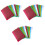120Pcs Lightweight Plastic Clip Board with Wall Hook for Office Use 3