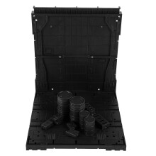 3St Multifunctionele Zwarte Modelrekken Voor Hobby En DIY Project