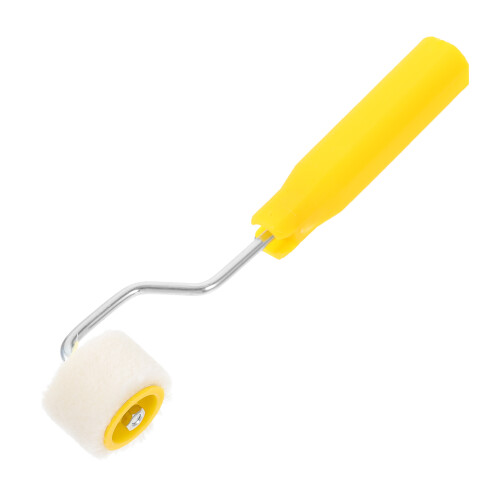 4Pcs Mini Paint Roller Set with Wool, Plastic & Iron for Wall Painting 2