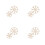 8Pcs Wooden Wick Centering Tools Beige Candle Making Aid Stable Holder 3