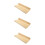 3Pcs Modern Wooden Wall Shelf Floating Storage Rack for Wall 8
