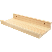 3Pcs Modern Wooden Wall Shelf Floating Storage Rack for Wall