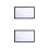 2Pcs Foldable White Video Projection Screen for Leisure & Home Cinema 3