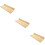 3Pcs Modern Wooden Wall Shelf Floating Storage Rack for Wall 9