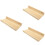 3Pcs Modern Wooden Wall Shelf Floating Storage Rack for Wall 6