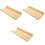 3Pcs Modern Wooden Wall Shelf Floating Storage Rack for Wall 3
