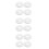 12Pcs White Pool Ladder Cover Plates Easy Install ABS Pipe Shielding 4