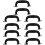 10Pcs Comfortable Black Suitcase Handle for Travel Luggage 7