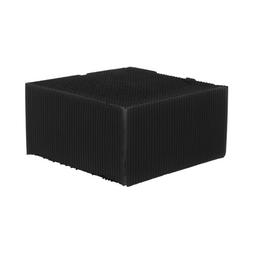2Pcs Small Fish Tank Filter Black Active Carbon Aquarium Cleaner