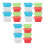 24Pcs Plastic Baby Food Containers with Sealed Lids Assorted 2