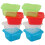 24Pcs Plastic Baby Food Containers with Sealed Lids Assorted 10