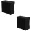 2Pcs Small Fish Tank Filter Black Active Carbon Aquarium Cleaner 7