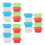24Pcs Plastic Baby Food Containers with Sealed Lids Assorted 5