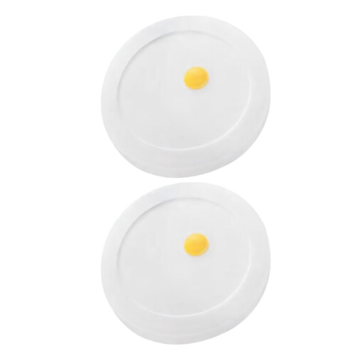 4Ud Tapas Reutilizables Blancas Para Conservación De Hogar 2