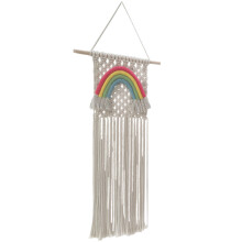 5Pcs Multi Color Cotton Woven Macrame Wall Tapestry Tassel Hanging