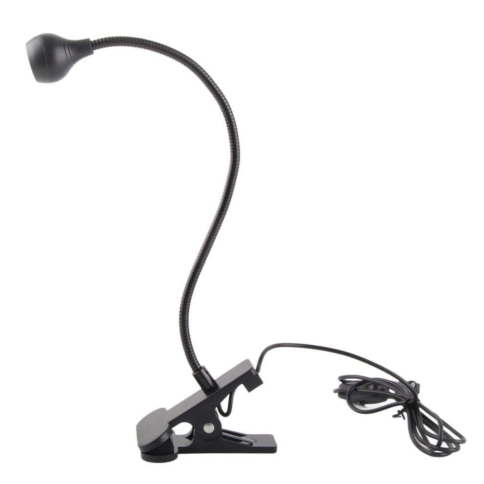 Flexible Gooseneck Nail UV Lamp with Sturdy Clip for Multipurpose Use