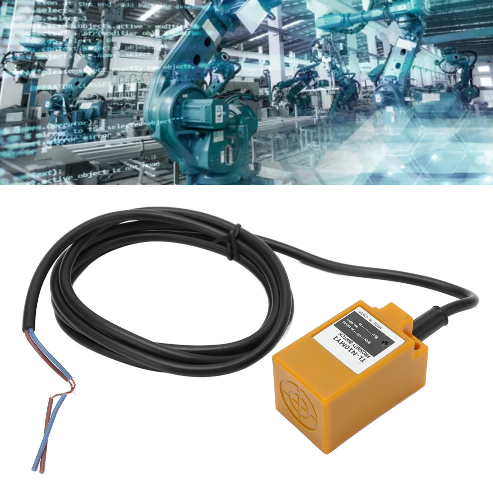Tl-N10my1 Inductive Proximity Sensor, 5Mm Metal Detect, Npn No 9361373658887