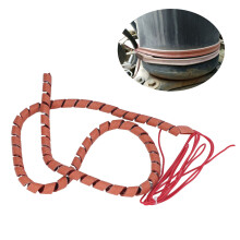 Spiral Silicone Heat Trace Cable Pipe Heater 220V 70W for Freeze Protection