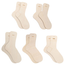 10Pièces Kit Bloqueurs Bois Beige Pour Tricotées