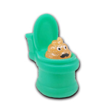 5 pezzi di giocattoli morbidi in PVC da spremere per il WC – Non tossici, 5,5x4,5x3 cm