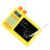 Kinderrechner mit Notizblock, +, –, , , Gelb, ABS-Material 10