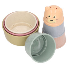 Bottigliette impilabili per bambini, giocattolo educativo per bambini da 1 a 3 anni, in plastica, altezza 10 cm, stile 2
