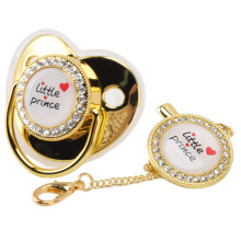 Funny Love Heart Silicone Baby Pacifier for Luxury Baby Pacifier