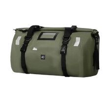 Motorcycle Saddlebag Universal 40L Green Seat Bag For Motorcycles Panniers Storage Travel Camping