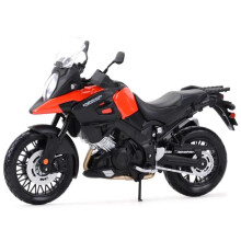 1:12 For Suzuki VStrom, Static DieCast Vehicles, Collector's Items, Hobby Motorcycle Models, Toys