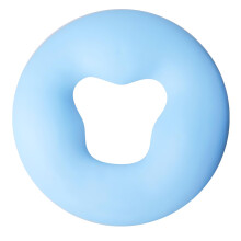 Silicone Spa Pillow Silicone Face Cushion Gel Pillow For Massage Table Gel Face Pad Soft Overlay Sky Blue