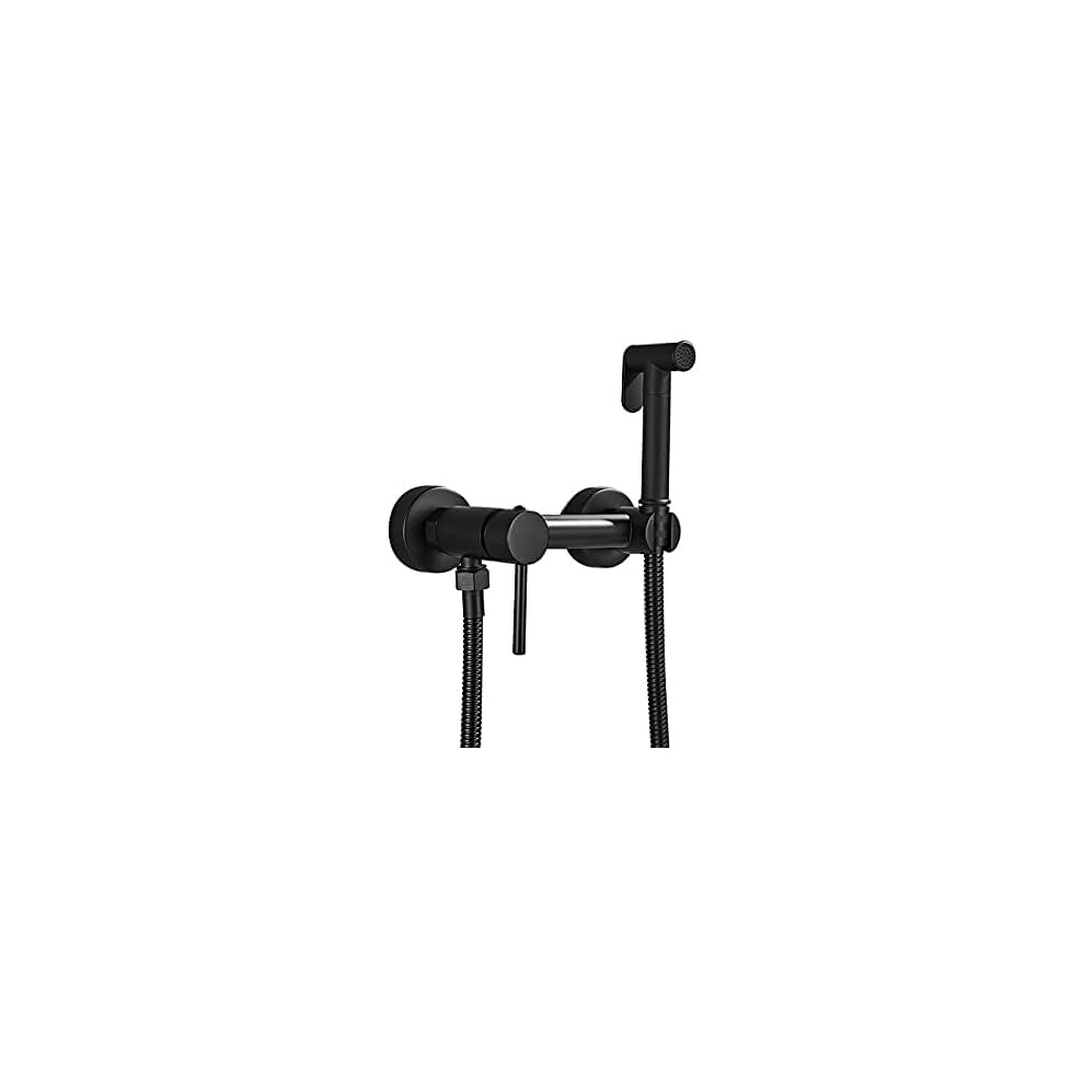 Bidet Faucet Matte Black Toilet Bidet Sprayer Set, Shower Spray, Hygienic Taps 9347817351903