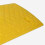Uphill Speed Bumps Steps Black & Yellow Plastic Pad 13.5cm 1