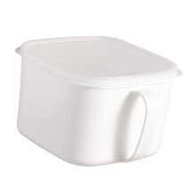 Caja de almacenamiento de alimentos de PP de gran capacidad 13,9 13,9 9,5 cm