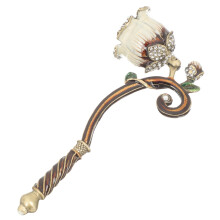 Candle Snuffer Tool LongHandle For Nest Candles Extinguishes Wick Safely, Elegant Design For Home Weddings Parties